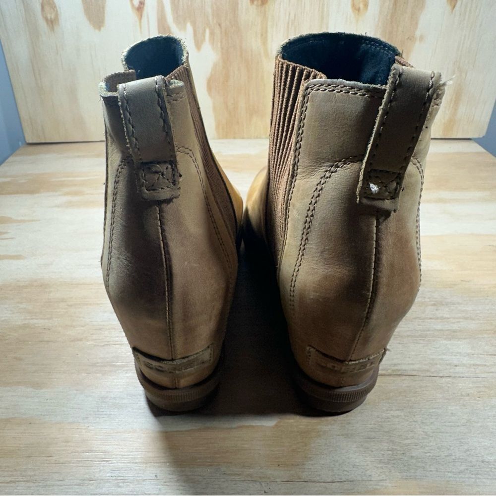 Sorel Tan Ankle Booties Women’s Size 8 - Picture 5 of 8